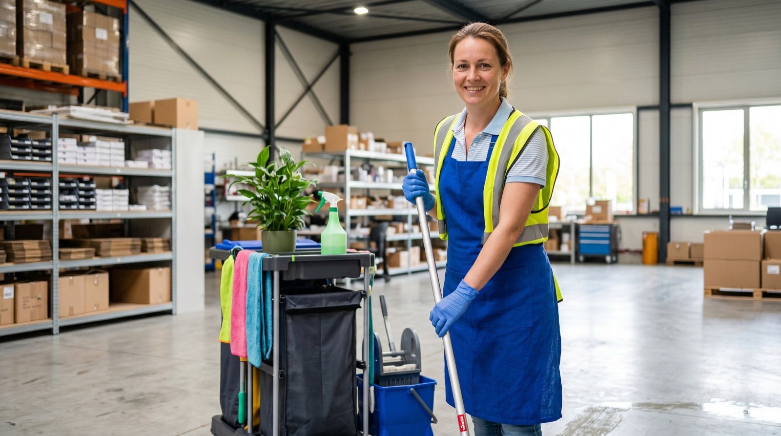 Industriële reiniging door Elizabet M in Maastricht